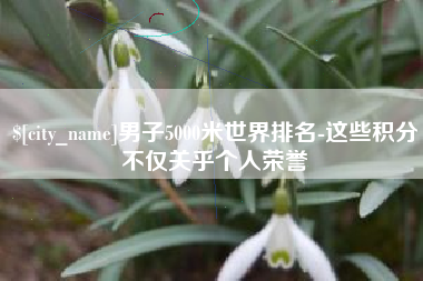 昌吉男子5000米世界排名-这些积分不仅关乎个人荣誉