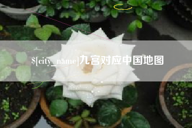 昌吉九宫对应中国地图