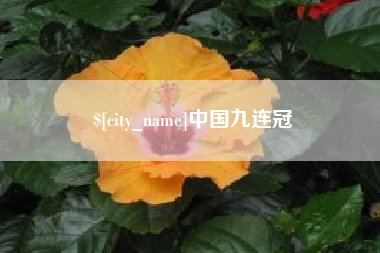 昌吉中国九连冠