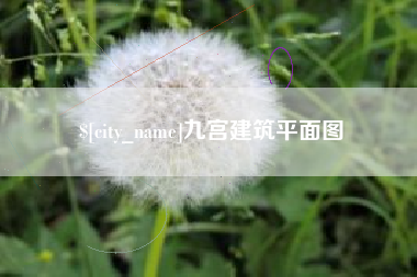 昌吉九宫建筑平面图