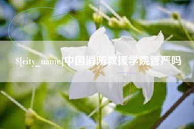 昌吉中国消防救援学院管严吗