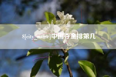 昌吉中国夺金排第几
