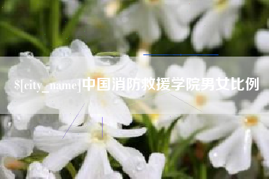 昌吉中国消防救援学院男女比例