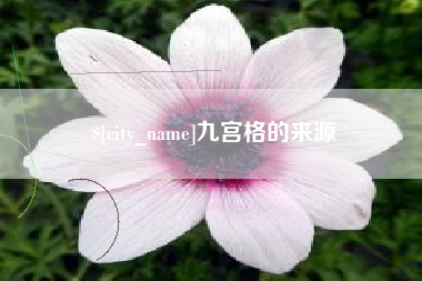 昌吉九宫格的来源