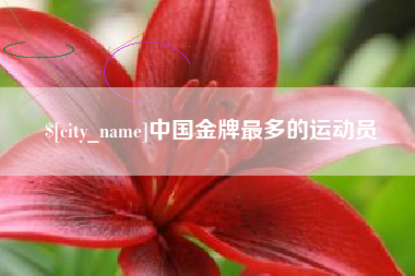 昌吉中国金牌最多的运动员