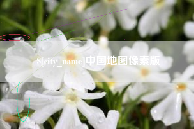 昌吉中国地图像素版