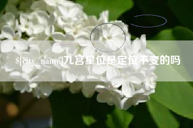 昌吉九宫星位是定位不变的吗