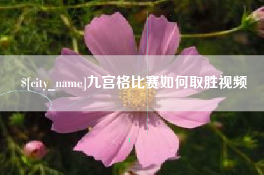 昌吉九宫格比赛如何取胜视频