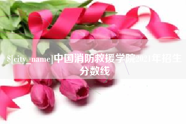 昌吉中国消防救援学院2021年招生分数线