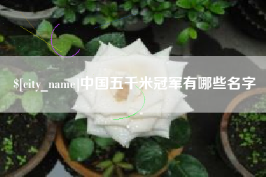 昌吉中国五千米冠军有哪些名字