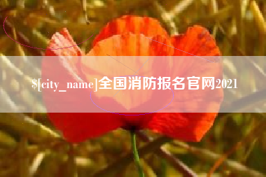 昌吉全国消防报名官网2021